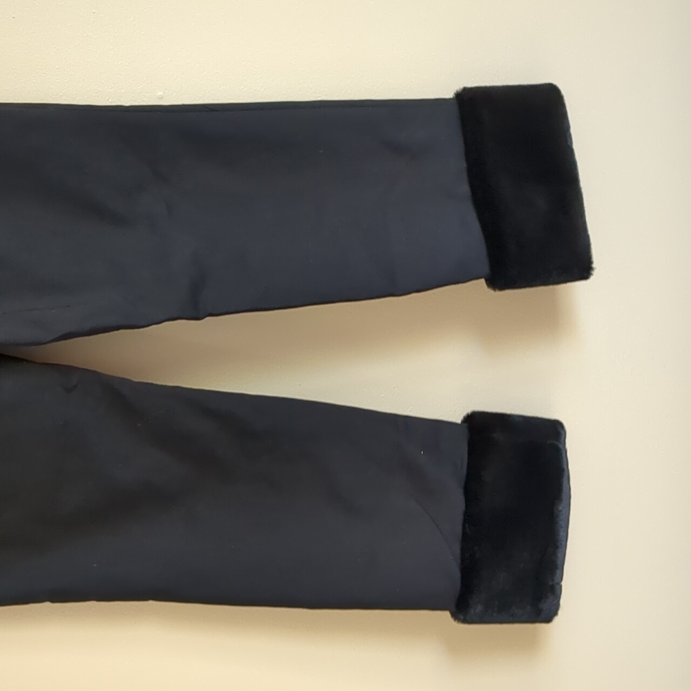 Small Zara Basic Collection Black Pants With Faux… - image 10